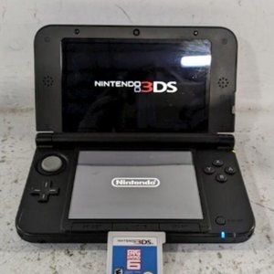 Blue Nintendo 3DS XL - Good Condition Tested - SPR-001 W/ Game